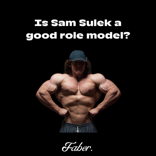 Is Sam Sulek a good role model?